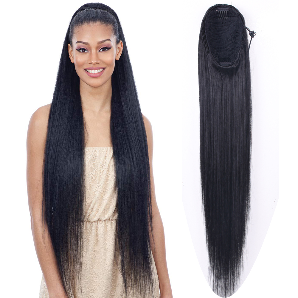 Hair Band Elastic - Longue queue de cheval synthétique Afro