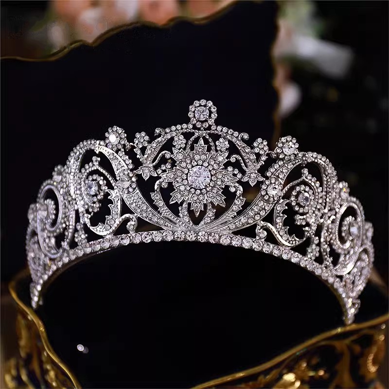 Women Jewelry Accessories For Black Dress - Couronnes baroques pour femmes, princesse, reine,