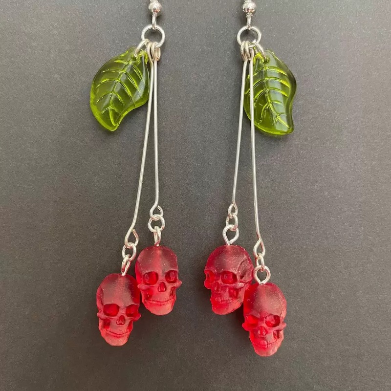 Women'S Vampire Accessories - Boucles d'oreilles gothiques en forme de