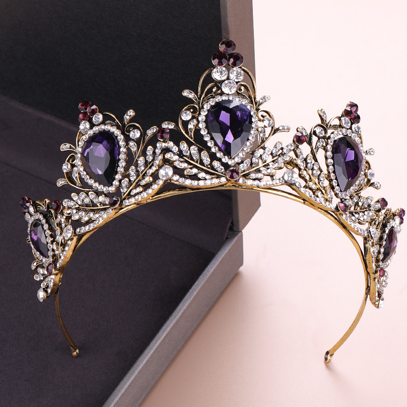 Women'S Accessories And Jewelry - Élégante Couronne Baroque Vintage Tiara Mariage