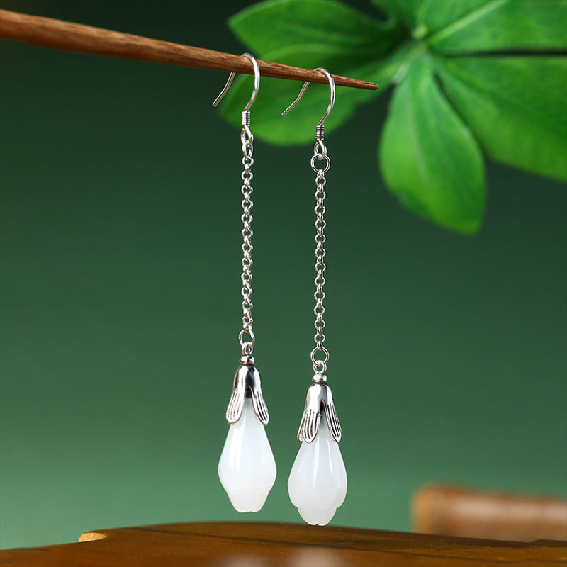 Women'S Yellow Accessories - Boucles d'oreilles en forme de fleur