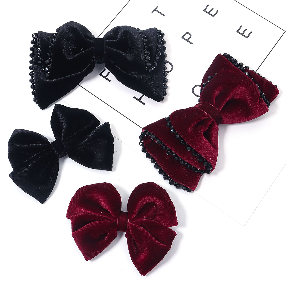 Women Jewelry Accessories For Black Dress - Nministériels d en cristal de velours