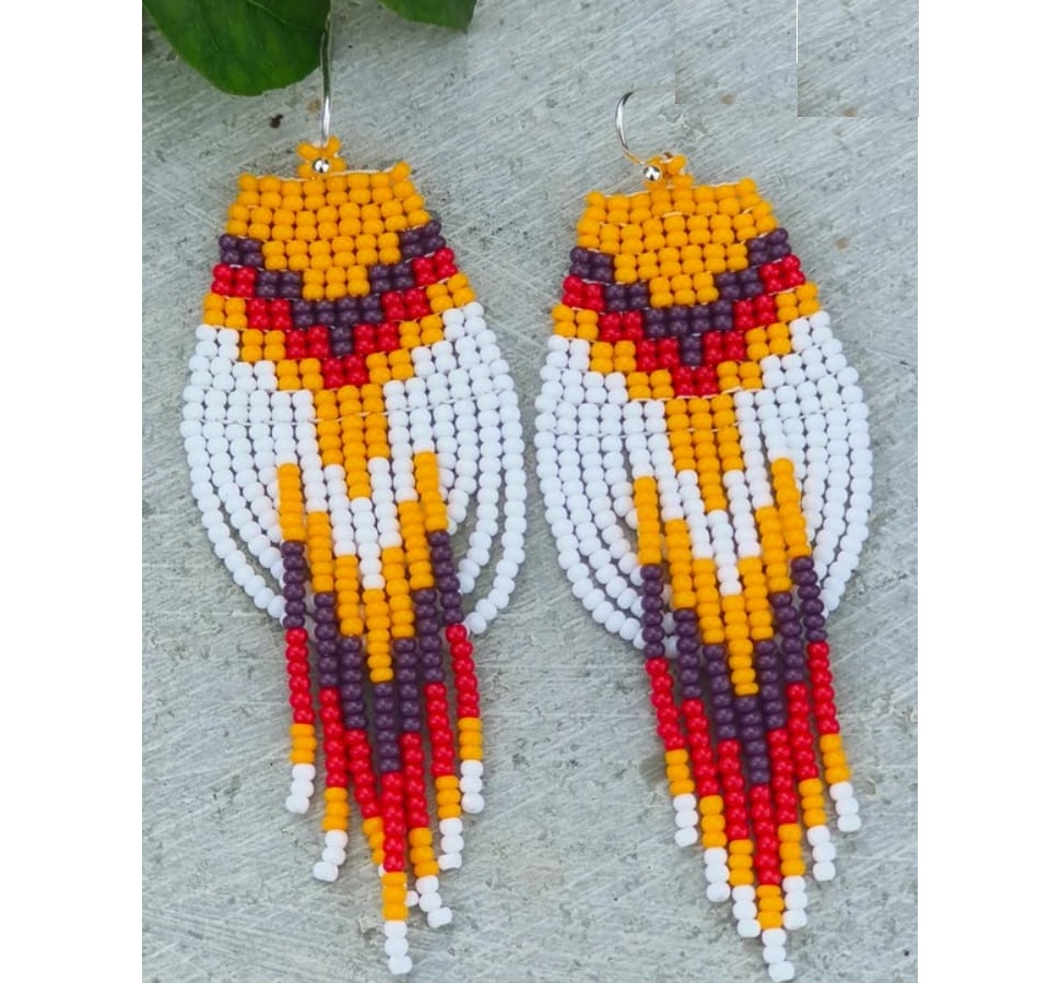 Tassel Earrings Boho - ZGMXR Boucles d'oreilles en perles de