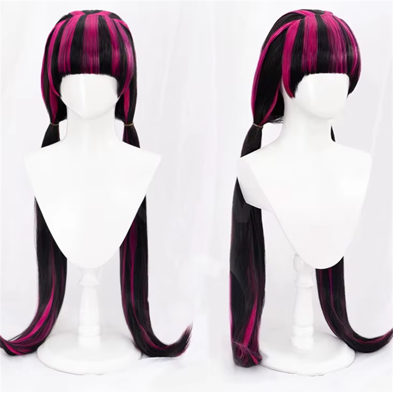 Women'S Vampire Accessories - Perruque de cosplay Draculaura pour femmes,