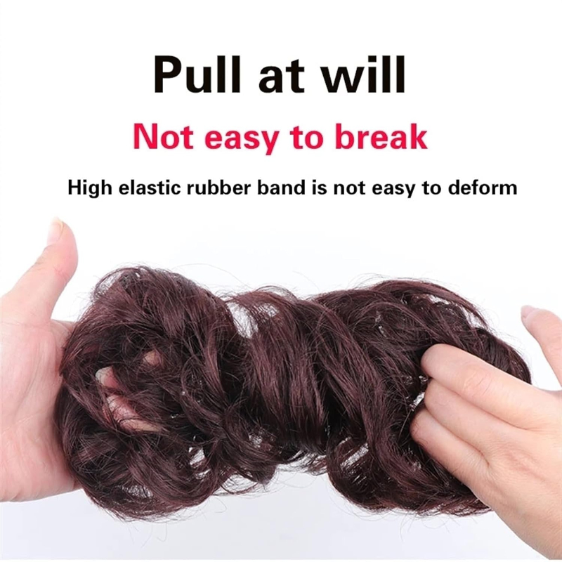 Chignon Synthétique Bouclé et  - Hair Band Elastic avis et prix