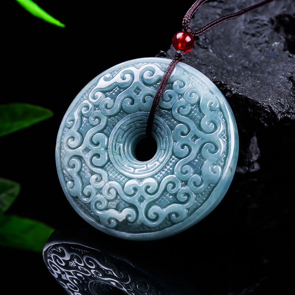 Collier pendentif fleur en jad - Women'S Accessories And Jewelry avis et prix