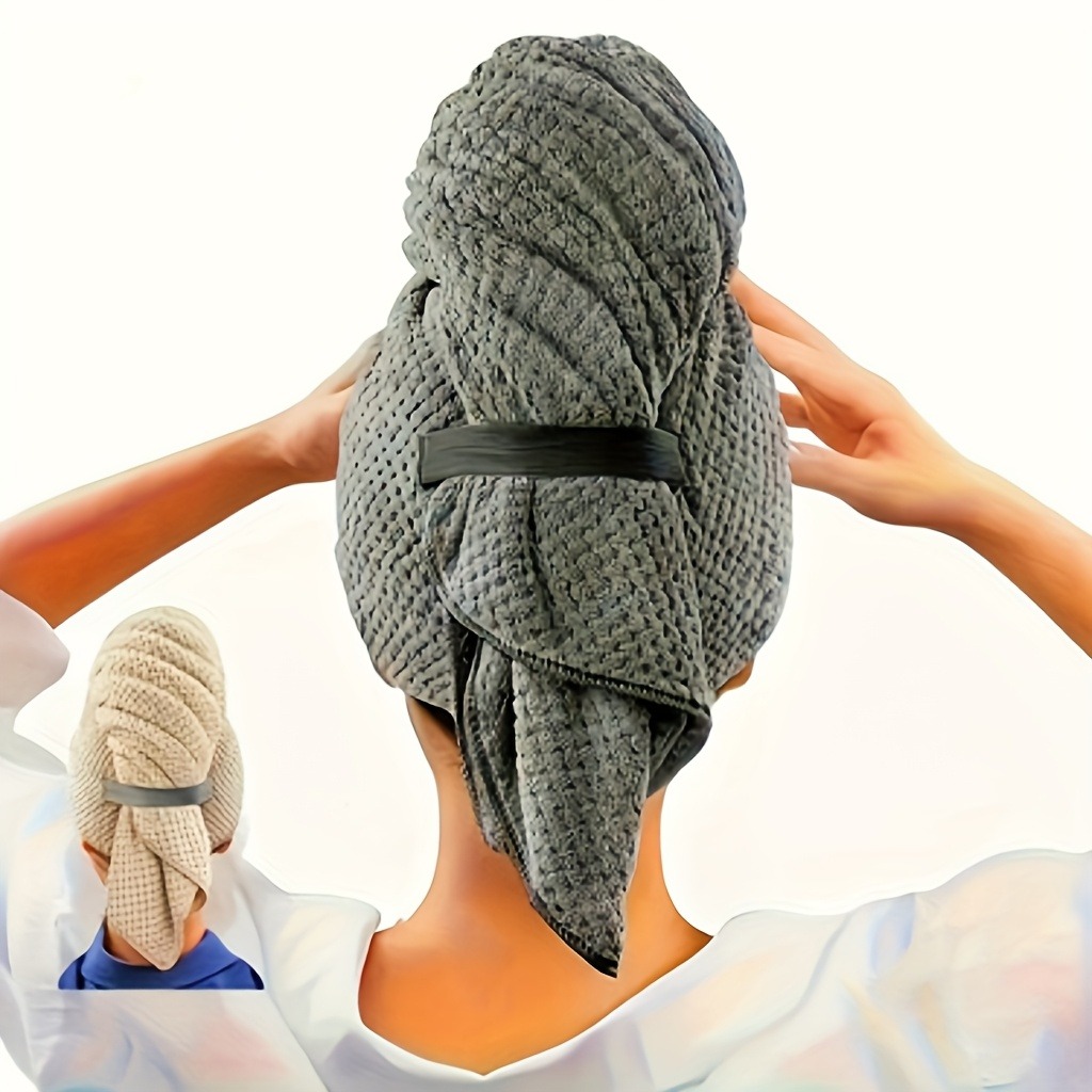 Serviette à cheveux en microfi - Hair Band Elastic avis et prix
