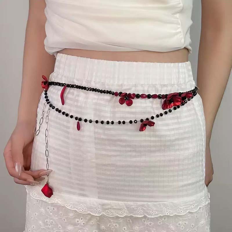 Chaîne de taille Vintage à fle - Women Jewelry Accessories For Black Dress avis et prix