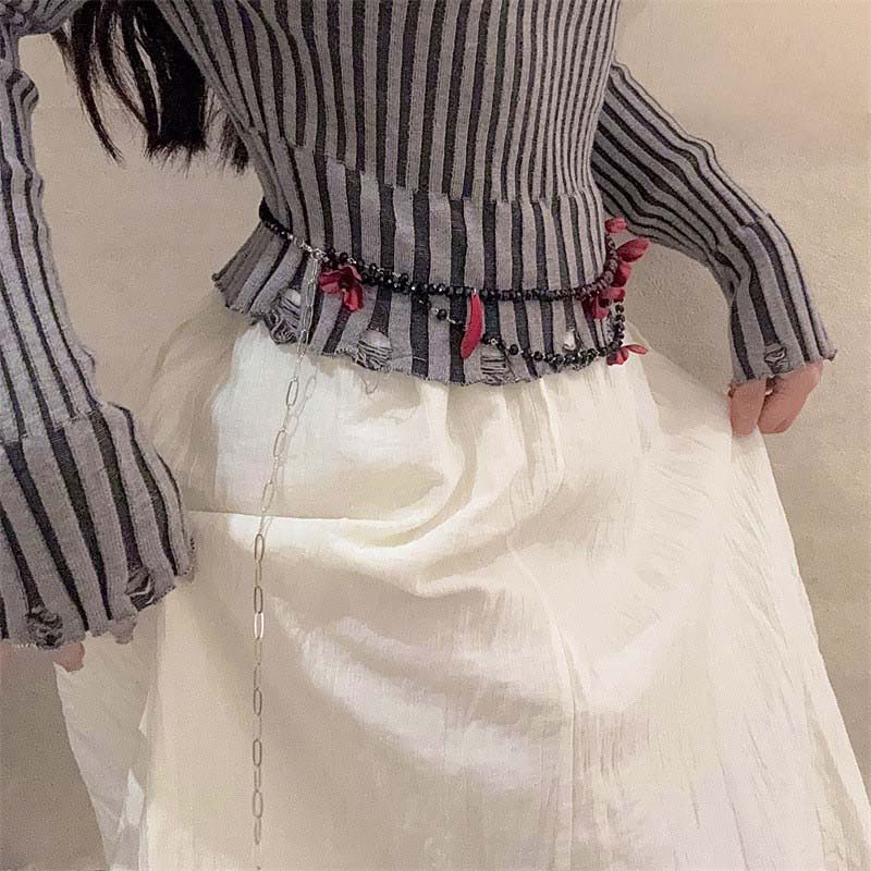 Chaîne de taille Vintage à fle - Women Jewelry Accessories For Black Dress avis et prix
