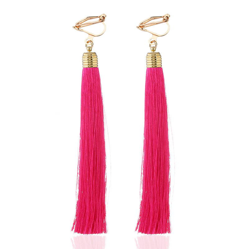 Boucles d'oreilles à clipser e - Tassel Earrings Boho avis et prix