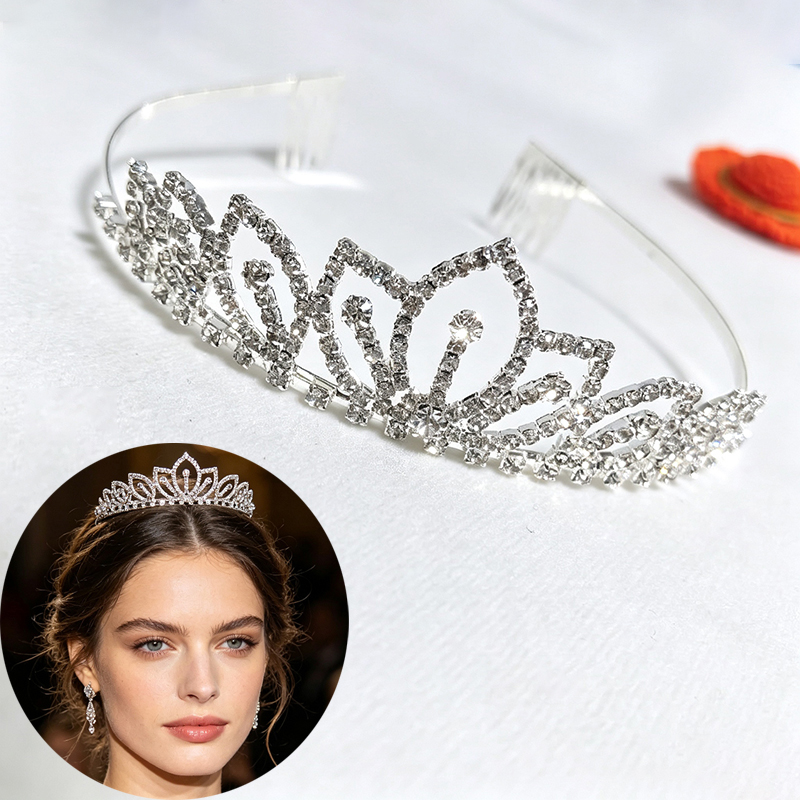Couronne de mariée en strass s - Women'S Wedding Accessories avis et prix