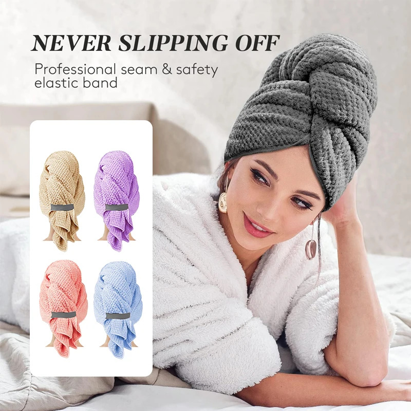 Serviette à cheveux en microfi - Hair Band Elastic avis et prix