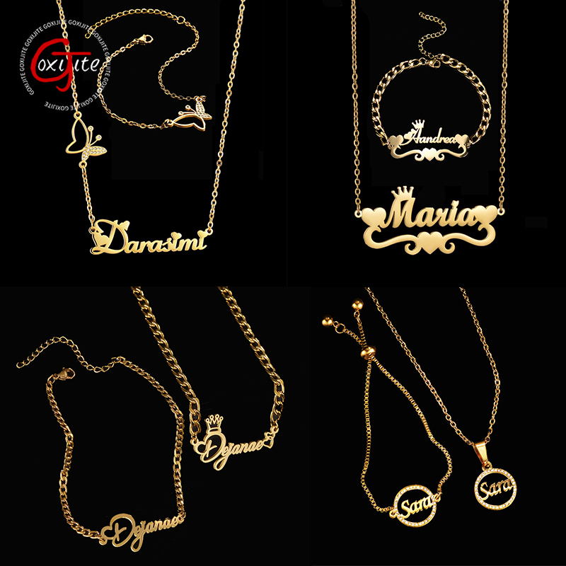 Goxijite personnaliser nom col - Women Accessories Name avis et prix