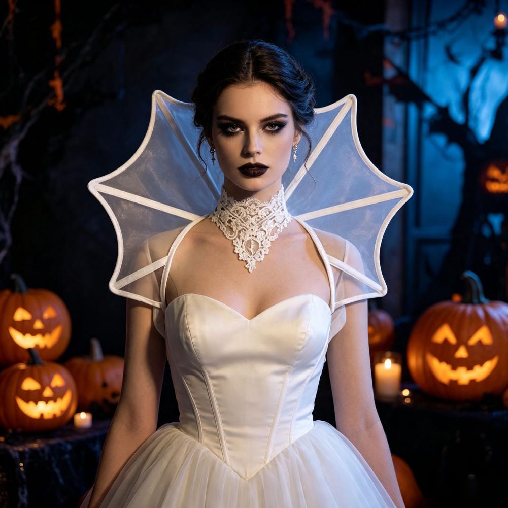 Col de vampire, cape gothique  - Women'S Vampire Accessories avis et prix