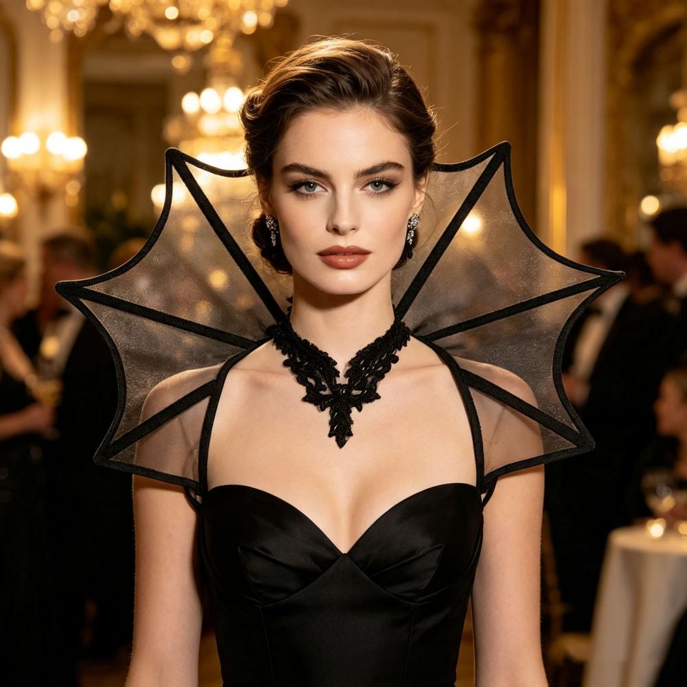 Col de vampire, cape gothique  - Women'S Vampire Accessories avis et prix