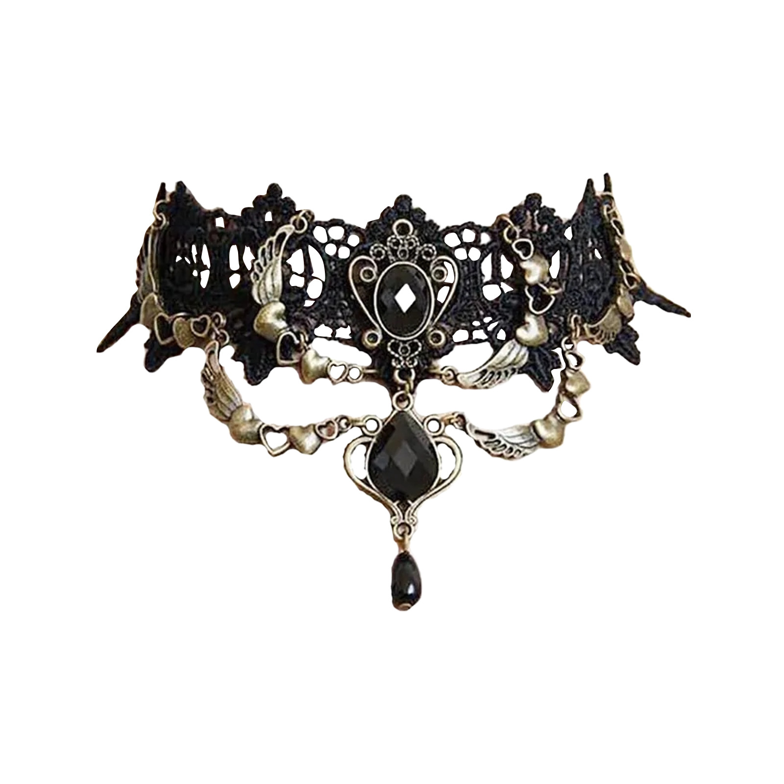 Collier ras du cou gothique no - Women Jewelry Accessories For Black Dress avis et prix