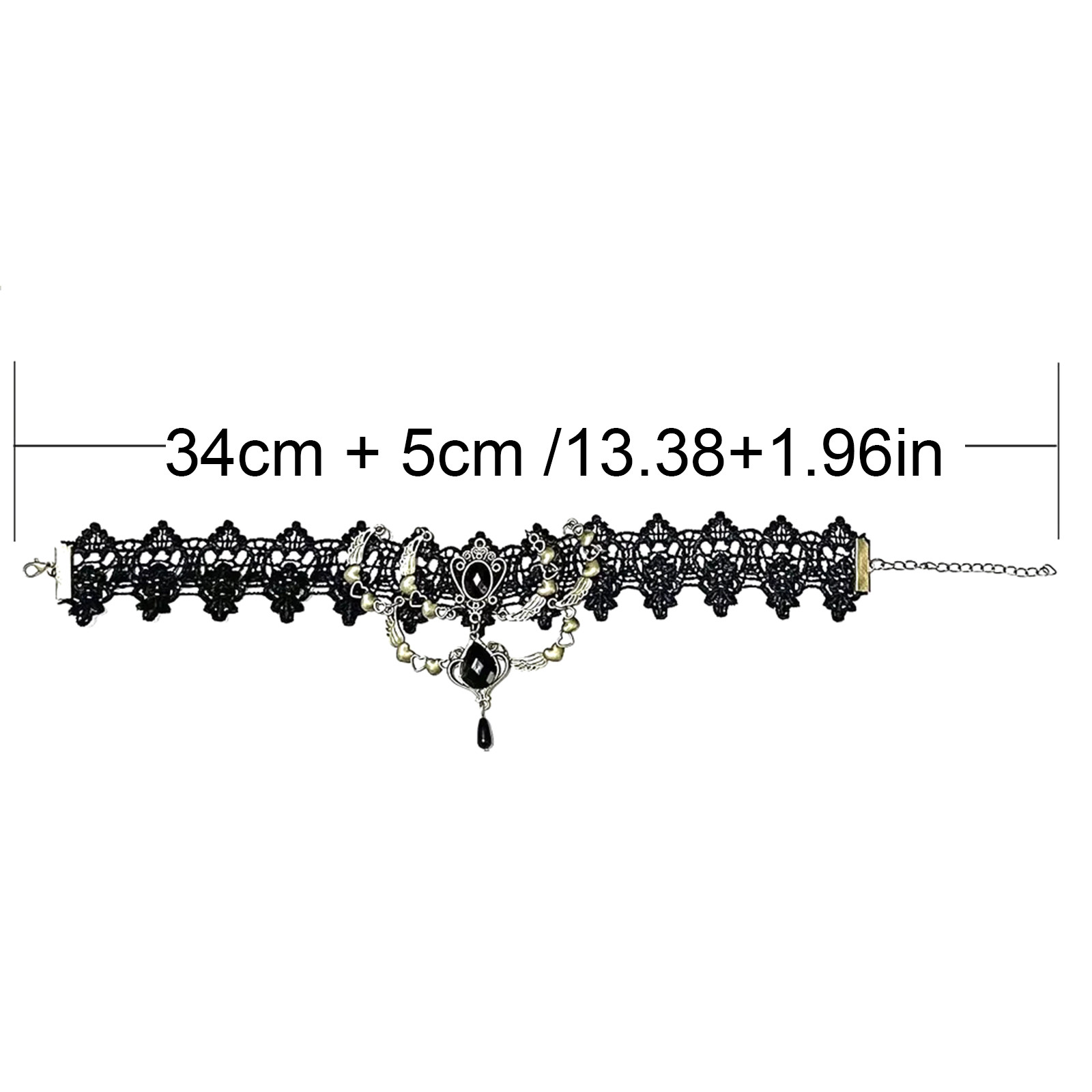 Collier ras du cou gothique no - Women Jewelry Accessories For Black Dress avis et prix