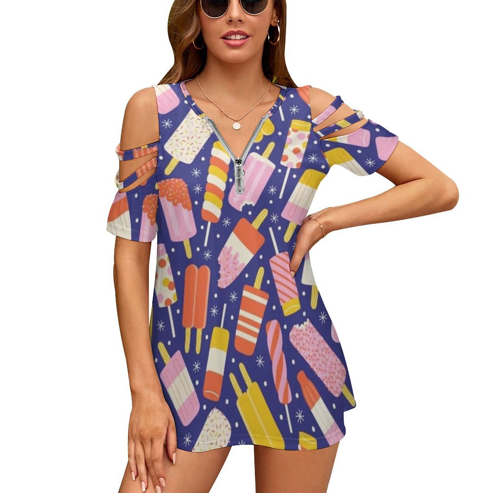 Popsfurniture-Chemise à manche - Women Accessories Vector avis et prix