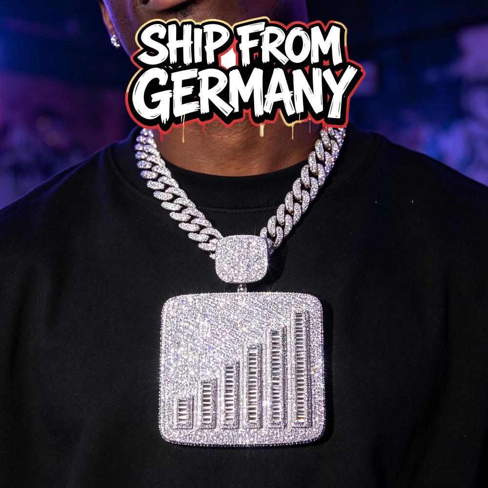 Pendentif Hip Hop Bling-Bling  - Women Accessories Meaning avis et prix