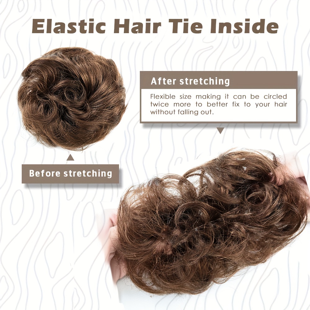 4 pouces cheveux humains brési - Hair Band Elastic avis et prix