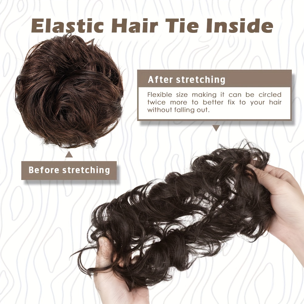 4 pouces cheveux humains brési - Hair Band Elastic avis et prix