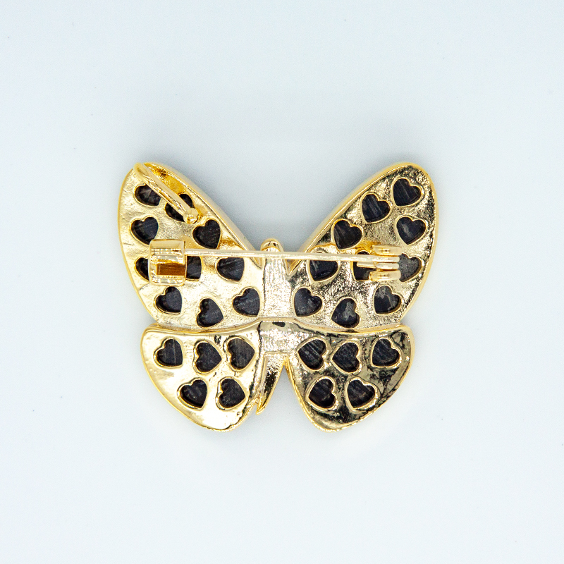 Broche papillon en coquillage  - Women Jewelry Accessories For Black Dress avis et prix