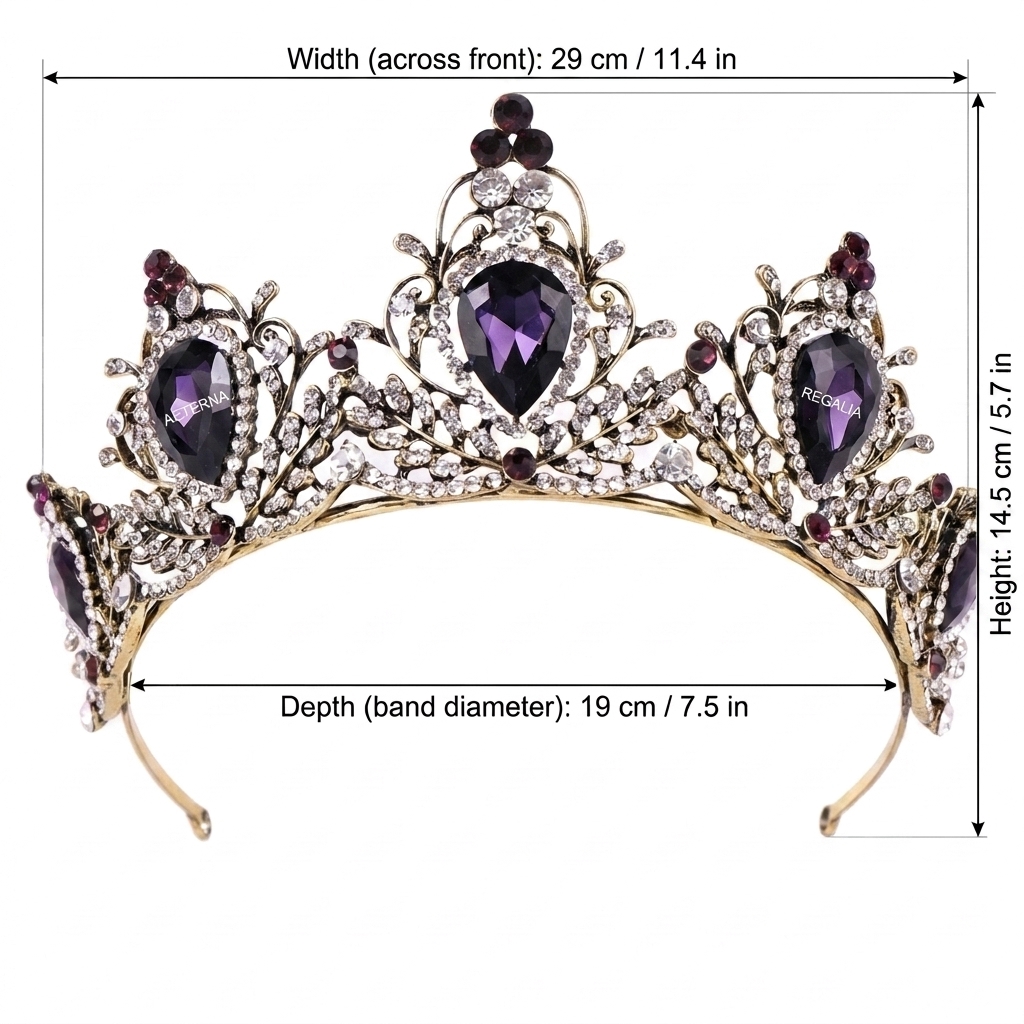 Couronne légère de style baroq - Women'S Accessories And Jewelry avis et prix