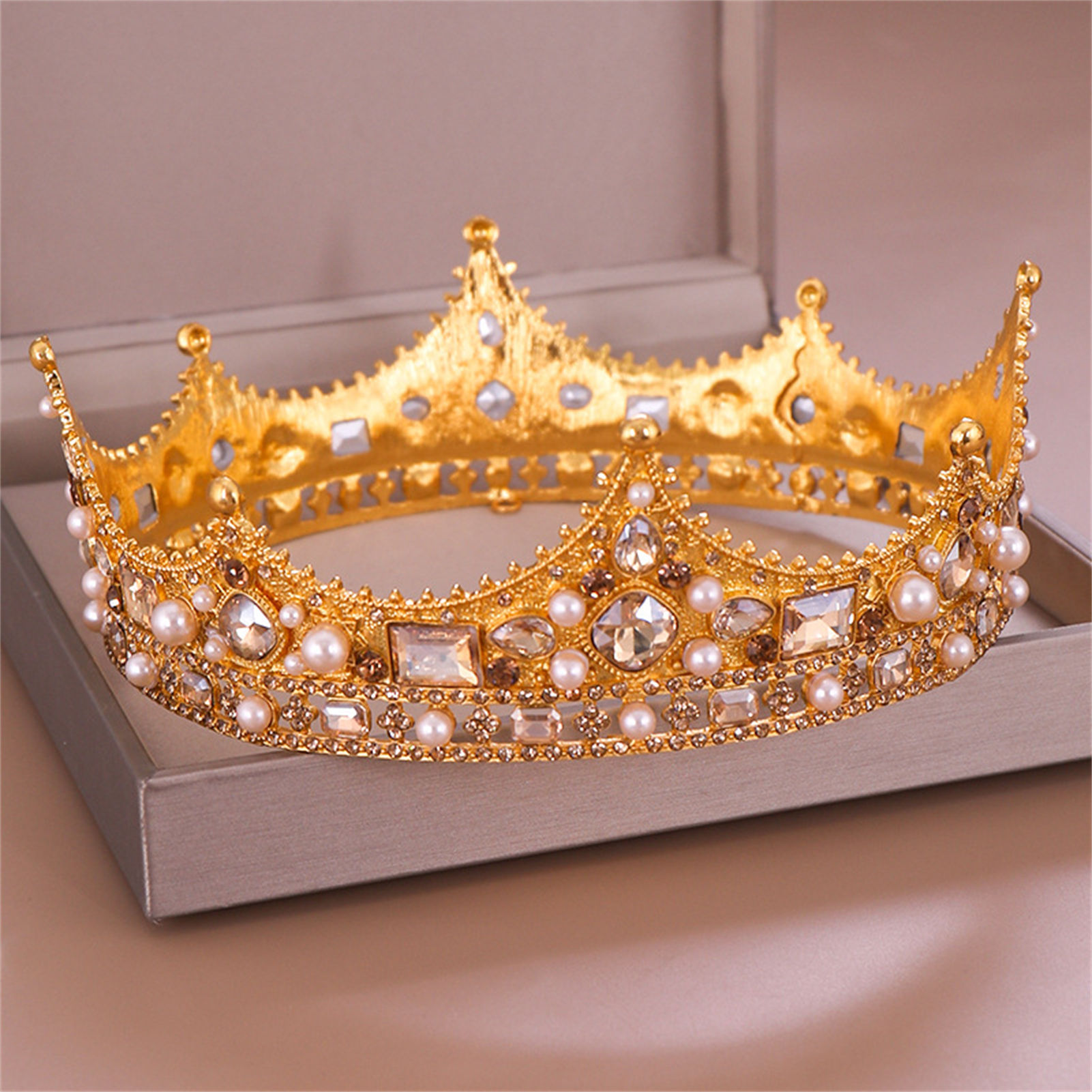 Couronne de mariée en alliage, - Women'S Wedding Accessories avis et prix